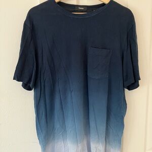 Theory Blue Ombre T-Shirt